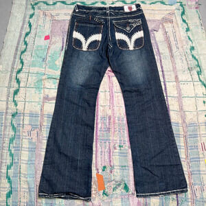 Laguna Beach Jeans Pants 34x35 USA Made Y2K READ